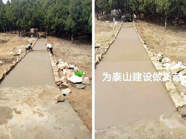 山東濟寧任城區國道路基建設